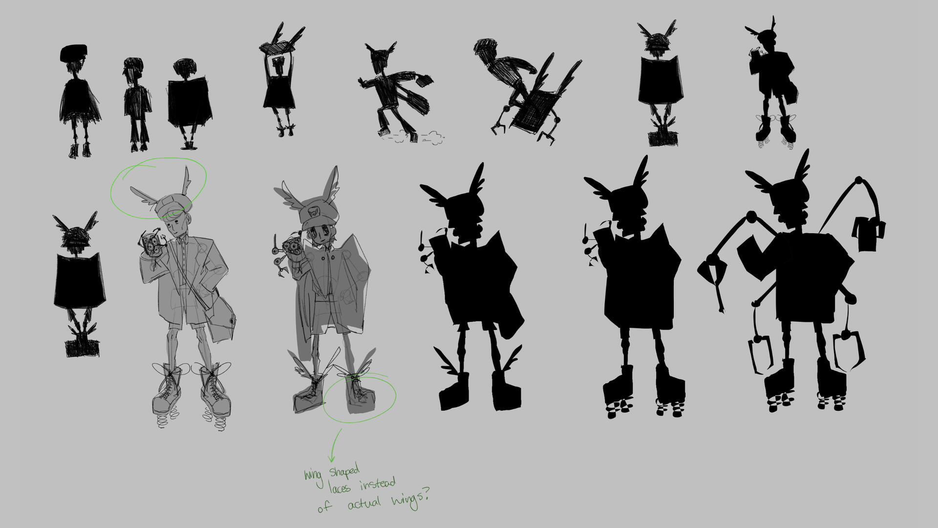 silhouette exploration