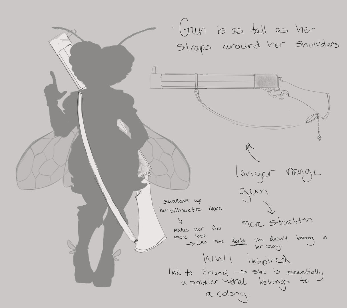 big gun ideation and notes