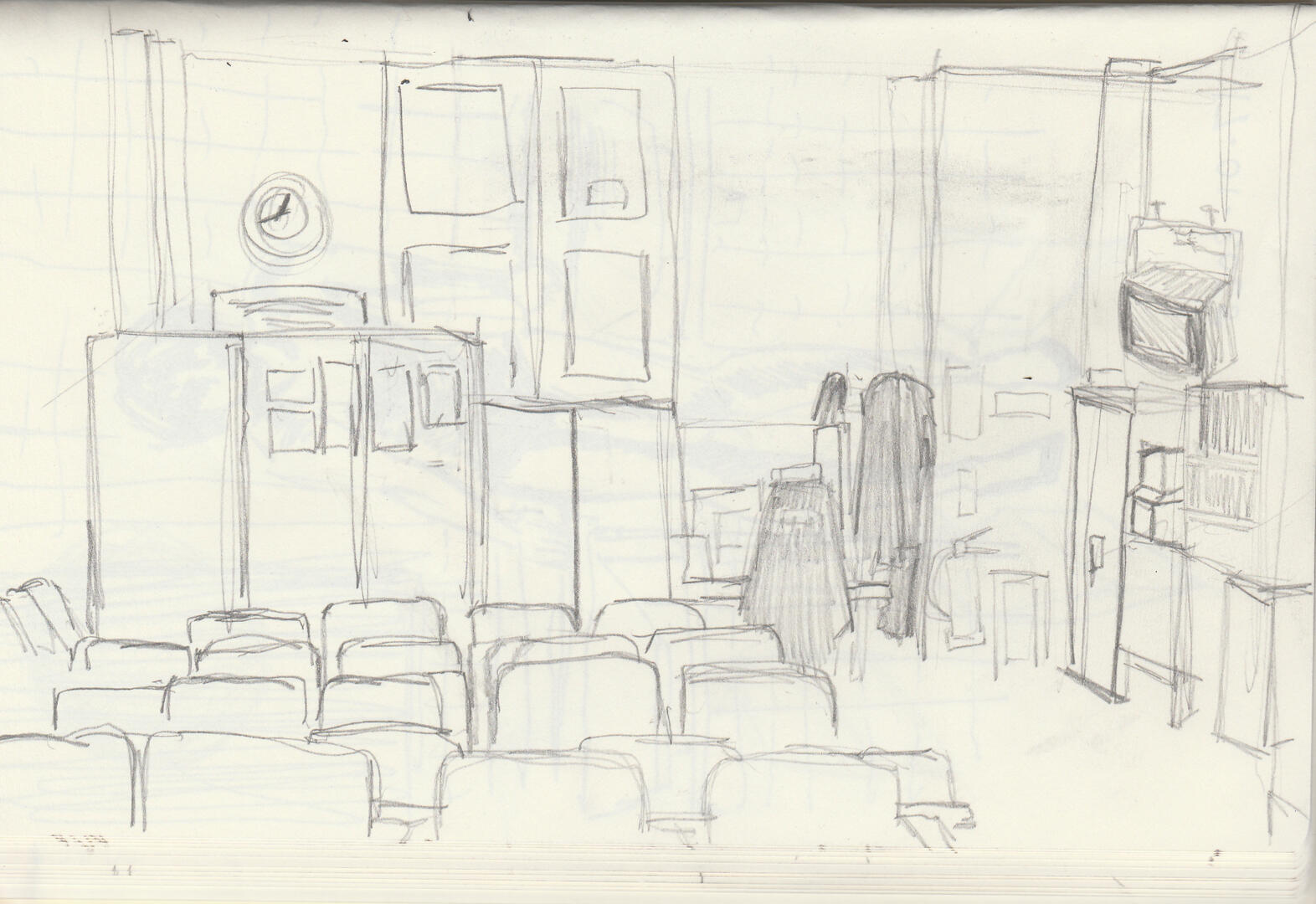 the jury waiting room from my jury summons...