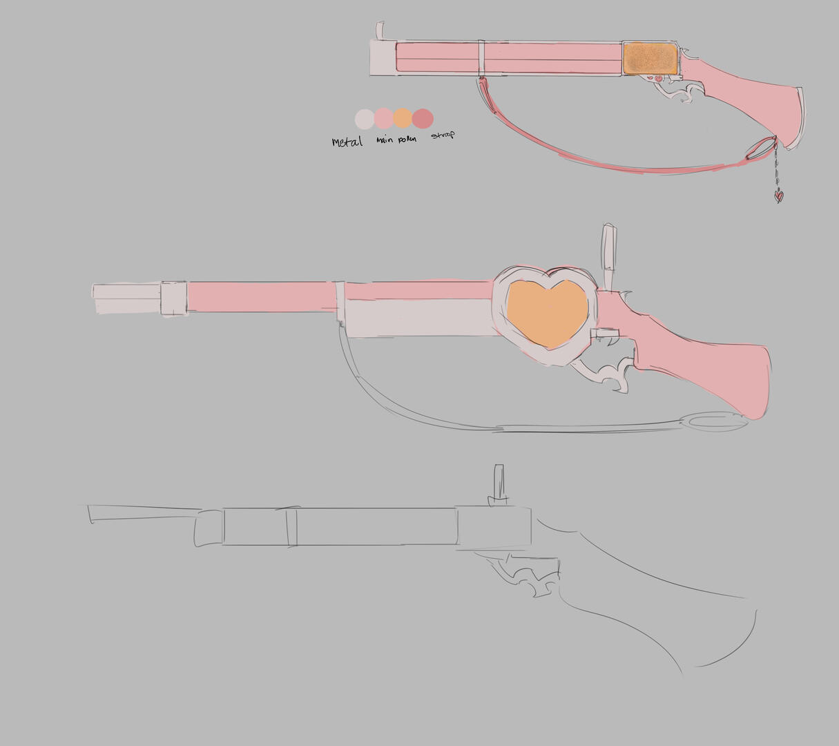 Changing the design slightly after feedback, since it did just kind of look like a normal gun.