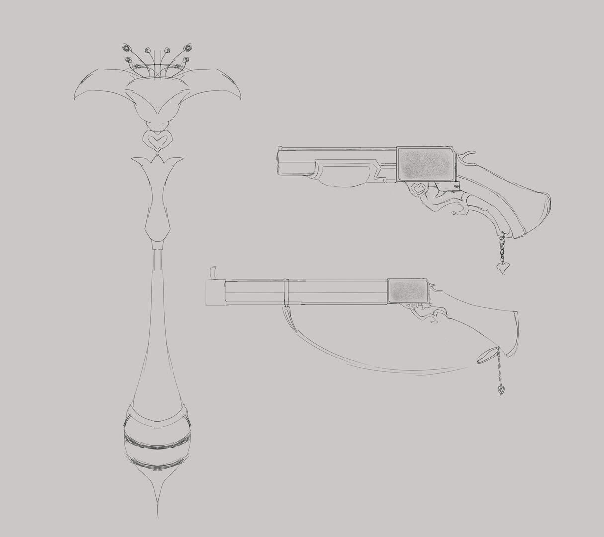 Initial prop ideation.