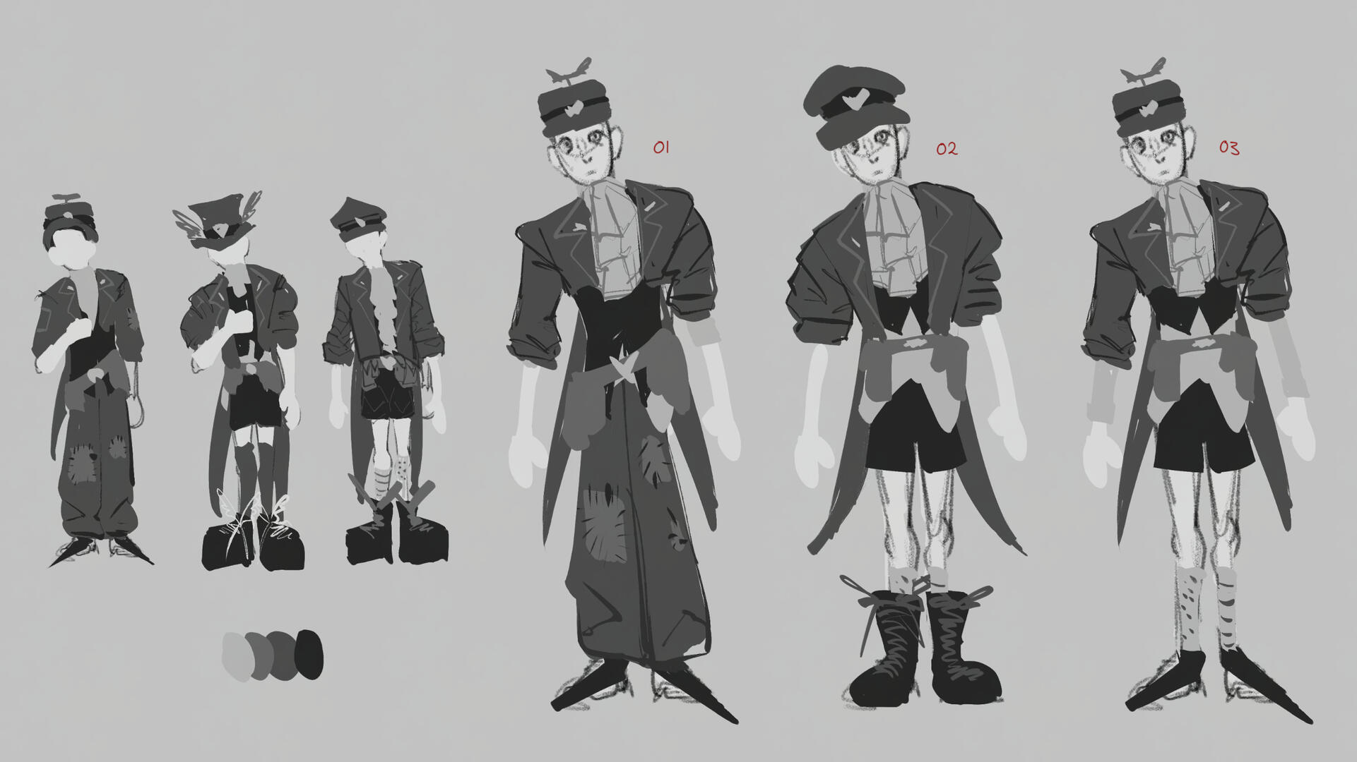 Narrowing the ideas down and cleaning it up.