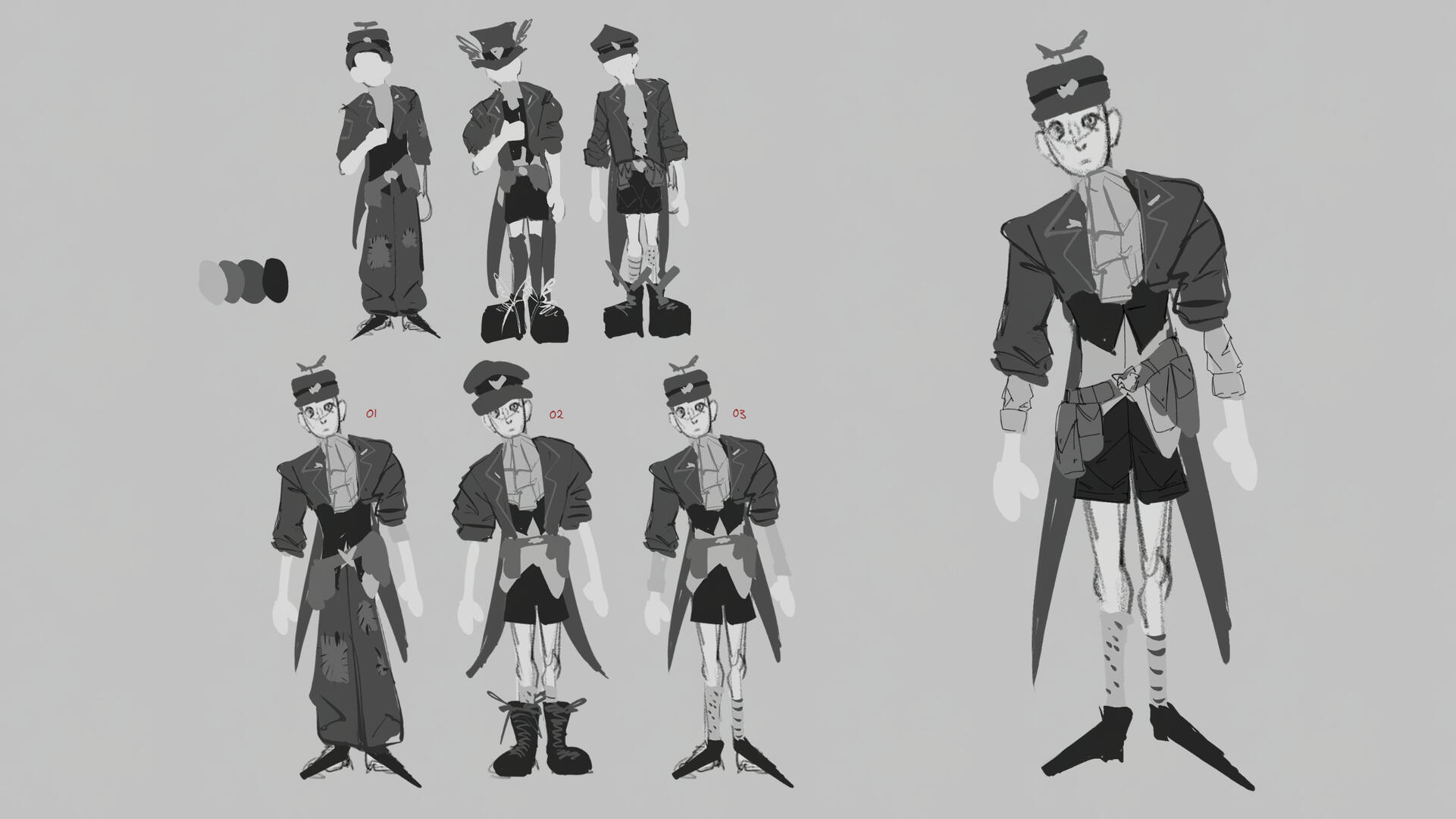 Choosing a final idea by combining my favourite aspects.