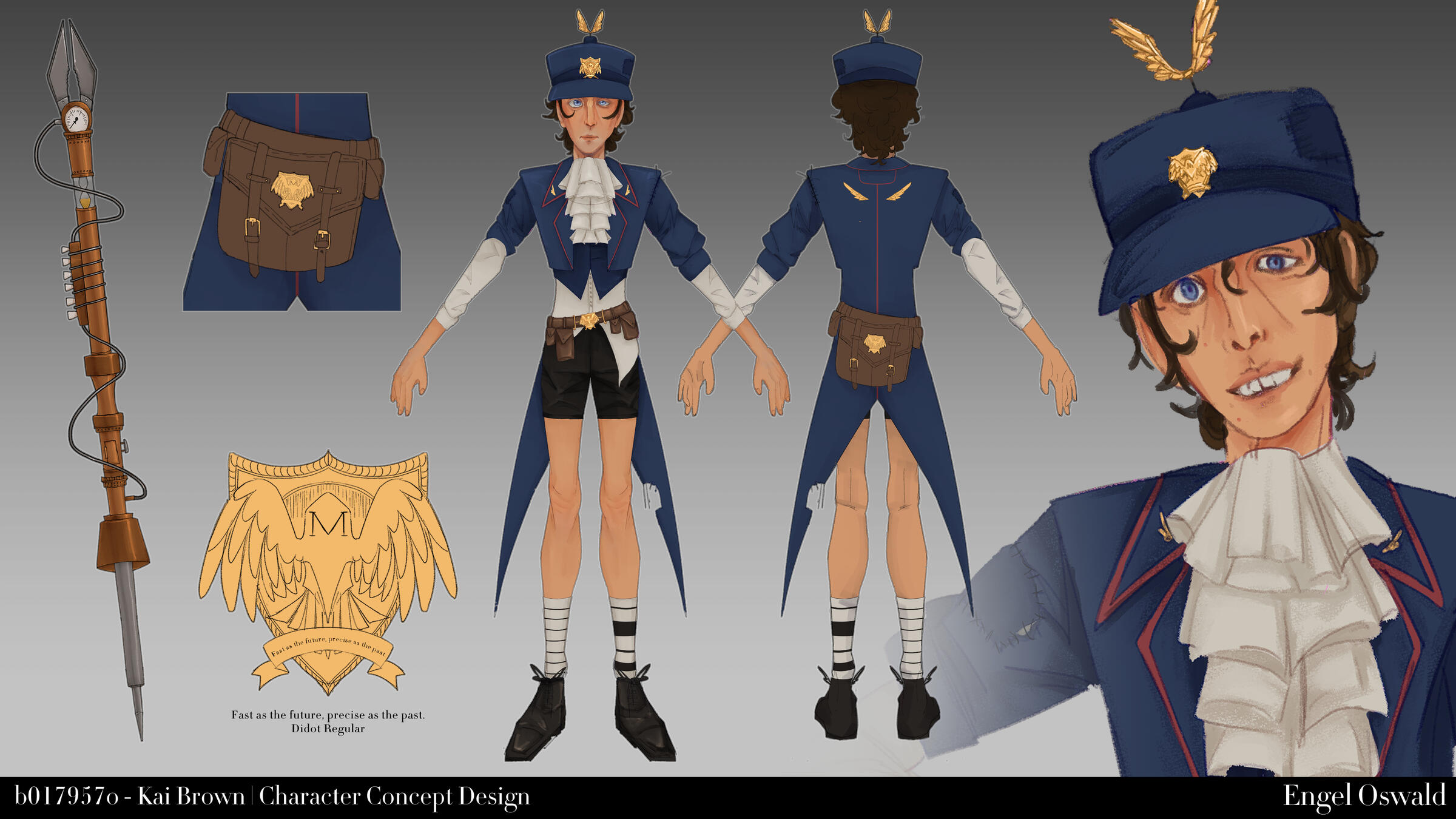 Engel Oswald, the Postboy.